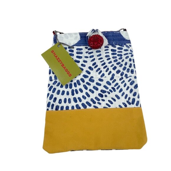 Kate Buehner Colorful Crossbody Bag With Adjustable Strap Ethnic Tribal - Picture 7 of 10